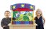 Melissa 2536 Tabletop Puppet Theater Puppets  Plush Puppets