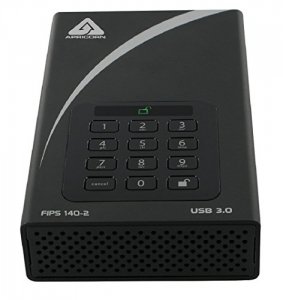 Apricorn ADT-3PL256F-3000 3tb Aegis Padlock Dt Secure     Usb 3.0 256b