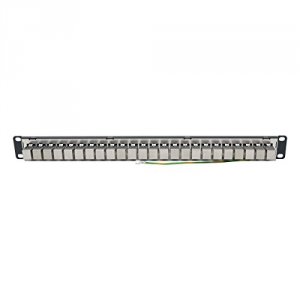 Tripp N254-024-SH-D 24-port 1u Rack-mount Patch Panel For Cat 5e Cat 6