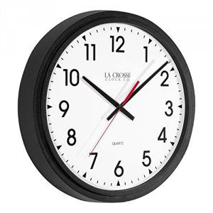 Lacrosse 404-2636-INT 14 Commercial Wall Clock        Corrugate Re-shi