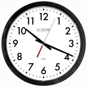 Lacrosse 404-2636-INT 14 Commercial Wall Clock        Corrugate Re-shi