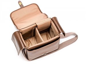 Olympus 260348 Vintage - Shoulder Bag For Camera And Lenses - Brown - 