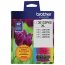 Original Brother LC30133PKS High Yield 3-pk Color Ink (cmy)