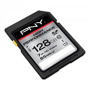 Pny P-SDXC128U185-GE Pny Memory Flash P-sdxc128u185-ge 128gb Uhs-i  U1