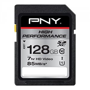 Pny P-SDXC128U185-GE Pny Memory Flash P-sdxc128u185-ge 128gb Uhs-i  U1