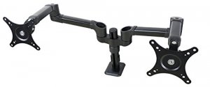 Doublesight DS-227PS Full Motion Dual Monitor Arm    Pole Mount Easy I