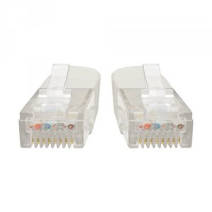 Tripp N200-015-WH 15ft Cat6 Gigabit Molded Patch Cable Rj45 Mm 550mhz 