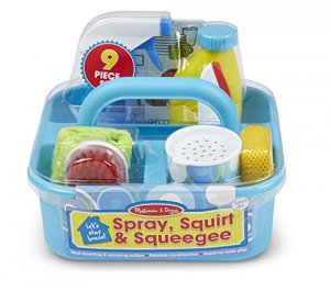 Melissa 8602 Lets Play House! Spray Squirt  Squeegee Play Set House Ki