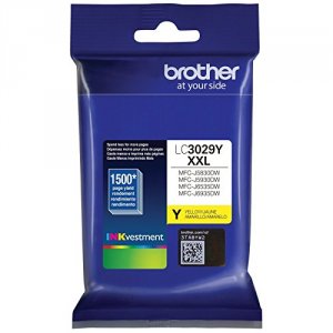 Original Brother LC3029Y Ultra-high Yield Yellow Ink Cartridge