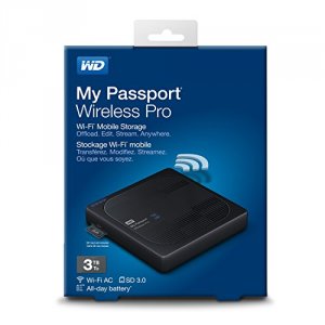 Western WDBSMT0030BBK-NESN 3tb My Passport Wl Pro Usb 3.5