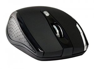 Premiertek WM-104BK Wm-104bk 5btn Wl Black Cordless Optical Mouse Wusb