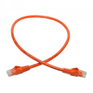 Tripp  2ft Cat6 Gigabit Snagless Molded Patch Cable Rj45 M-m Orange 2'