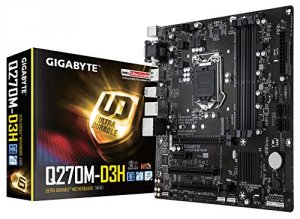 Gigabyte GA-Q270M-D3H Motherboard Ga-q270m-d3h Q270 Sata Ddr4 Pci Expr