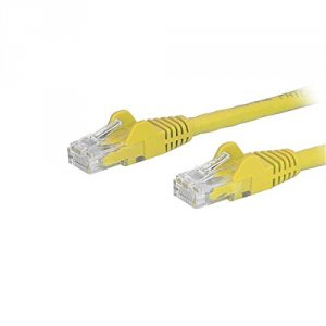 Startech N6PATCH125YL 125ft Cat6 Ethernet Cable - Yellow Snagless Giga