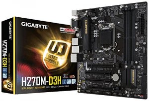 Gigabyte GA-H270M-D3H Micro Atx - 7th 6th Generation Intel Core Proces