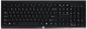 Hp E5E77AA Hp  K2500 Wireless Keyboard For Pc - Usb - 2.4 Ghz - Black