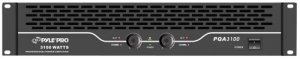 Pyle PQA3100 3100w Pro Power Amp Rack Mount 19in