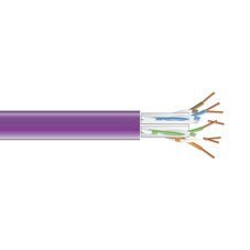 Black EYN864A-PB-1000 Gigatrue 550 Cat6 Bulk 1000 Ft, Pvc Violet