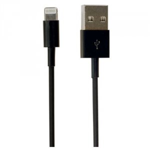 Visiontek 900776 Lightning To Usb Black 1 Meter