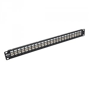 Tripp N254-024-SH-D 24-port 1u Rack-mount Patch Panel For Cat 5e Cat 6