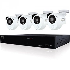 Night B-10PH-841-PIR 8ch 1080p Dvr 1tb 100ft Nv 4cam Pir Heat Based Mo