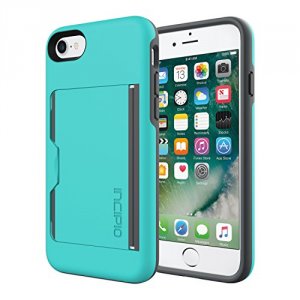 Ipio IPH-1477-TQC Stowaway Case Turquoise Char For Iphone7 Inc Accesso