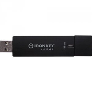 Kingston IKD300/16GB 16gb Ironkey D300 Encr Usb3 Fips Lvl 3  Technolog