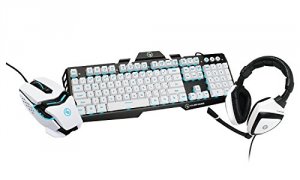 Iogear GKMHKIT1E Keyboard  Kaliber Gaming Imperial White Edition Keybo