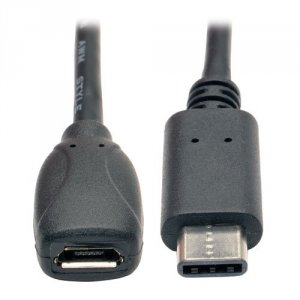 Tripp U040-06N-MIC-F Usb 2.0 Type-c To Micro-b Adapter Cable - 6 Inche