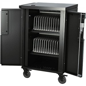 Bretford TCOREX24 2 Shelves, Store And Charge Up To 24 Devices, Ac Cha