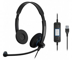 Sennheiser 504549 Sennheiser Uc Dual-sided Usb Headset For Clear Commu