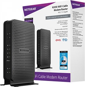 Netgear C3000-100NAS N300 Wl Docsis 3.0 Cable Modem