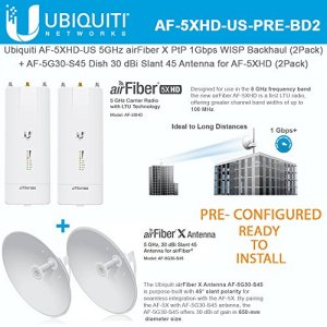 Ubiquiti AF-5X-US Airfiber 500mbps+ Backhaul