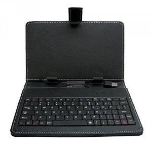 Worryfree BLKKEY-7 7inch Black Micro Usb Keyboard