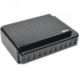 Tripp U280-010 10-port Usb Charging Station Hub Tablet  Smartphone  Ip