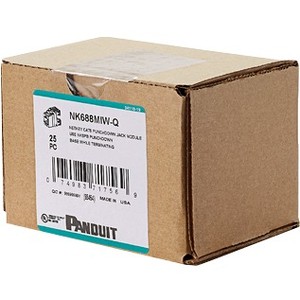 Panduit NK5E88MIW-Q Netkey