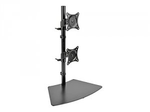 Tripp TRPDDR1527SDC Dual Vertical Flat-screen Desk Mount Monitor Stand