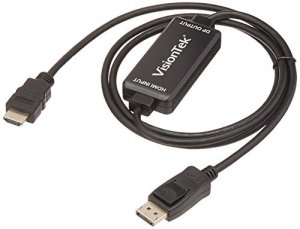 Visiontek 900822 Hdmi To Displayport 1.5m Activ