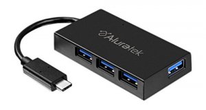 Aluratek AUHC0304F 4-port Usb 3.1 Gen 1 Superspeed Type-c Hub (coming 