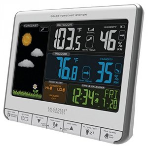 Lacrosse 308-1412S Color Weather Station With Usb  Color Wrls Weather 