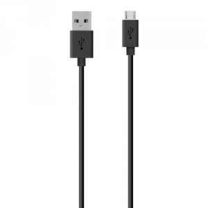 Belkin F2CU012BT06INBK Cable,usb,usbausbmicrob,6 Inch,black