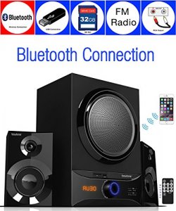 Boytone BT-209FD 2.1 Multimedia Speaker System   Bluetoothsdusb Connec