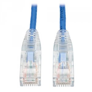 Tripp  2ft Cat6 Gigabit Snagless Molded Slim Utp Patch Cable Rj45 M-m 