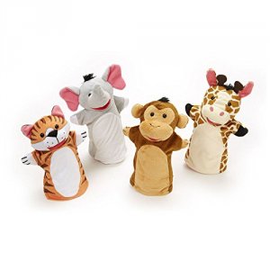 Melissa 9081 Zoo Friends Hand Puppets        Puppets  Plush Puppets