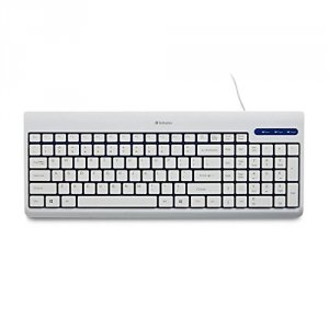 Verbatim 99377 Corded Usb Keyboard, White