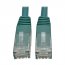 Tripp N200-010-GN 10ft Cat6 Gigabit Molded Patch Cable Rj45 Mm 550mhz 