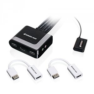 Iogear GCS62HDPKIT 2port Hdmi Kvm W Displayport