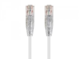 Monoprice 13535 Slimrun  Cat6 Utp Cable-5ft White