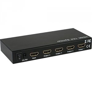 Qvs HD-14 4port 1x4 Hdmi 3d Hdtvhdcp