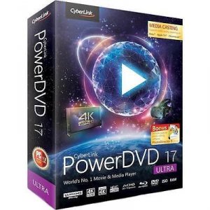 Cyberlink DVD-EH00-RPU0-01 Powerdvd 17 Ultra World No1     Movie  Medi